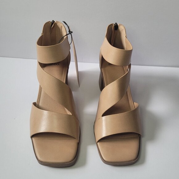 Frye And Co Tan Women's Heeled Sandals Size 10 - Picture 2 of 8
